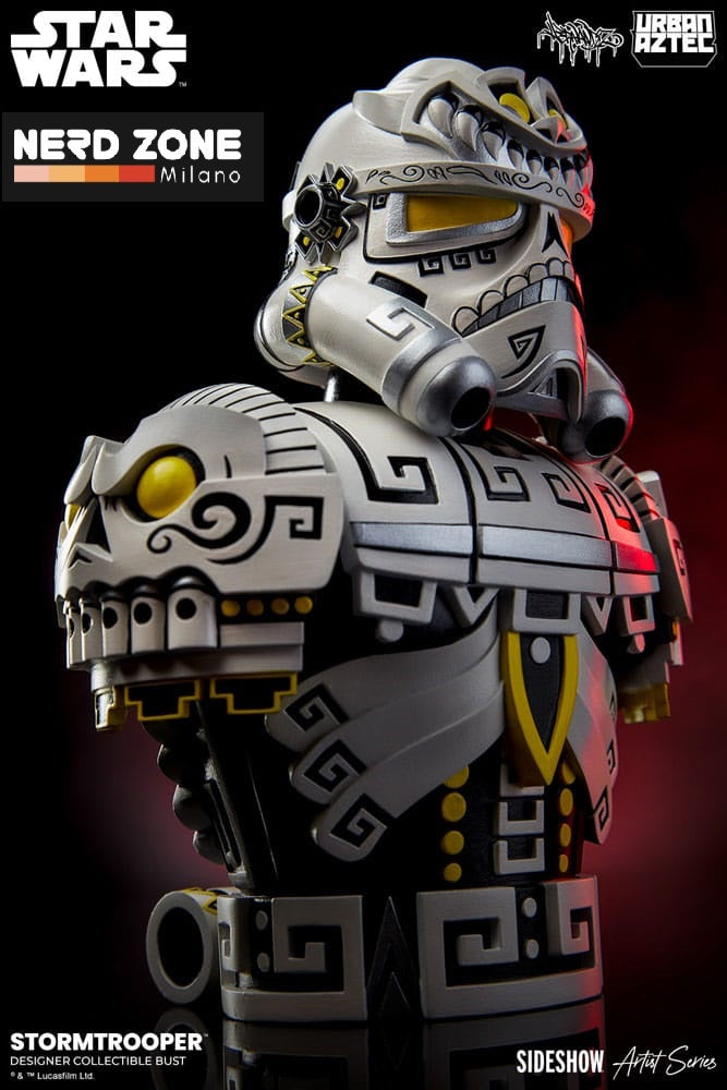 SIDESHOW - STAR WARS - Artist Series Designer Bust Stormtrooper by Jesse Hernandez 18 cm