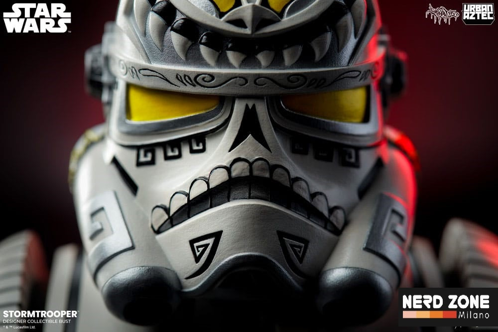 SIDESHOW - STAR WARS - Artist Series Designer Bust Stormtrooper by Jesse Hernandez 18 cm