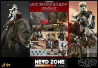 SIDESHOW - Star Wars Episode IV Action Figure 2-Pack 1/6 Sandtrooper Sergeant & Dewback 30 cm