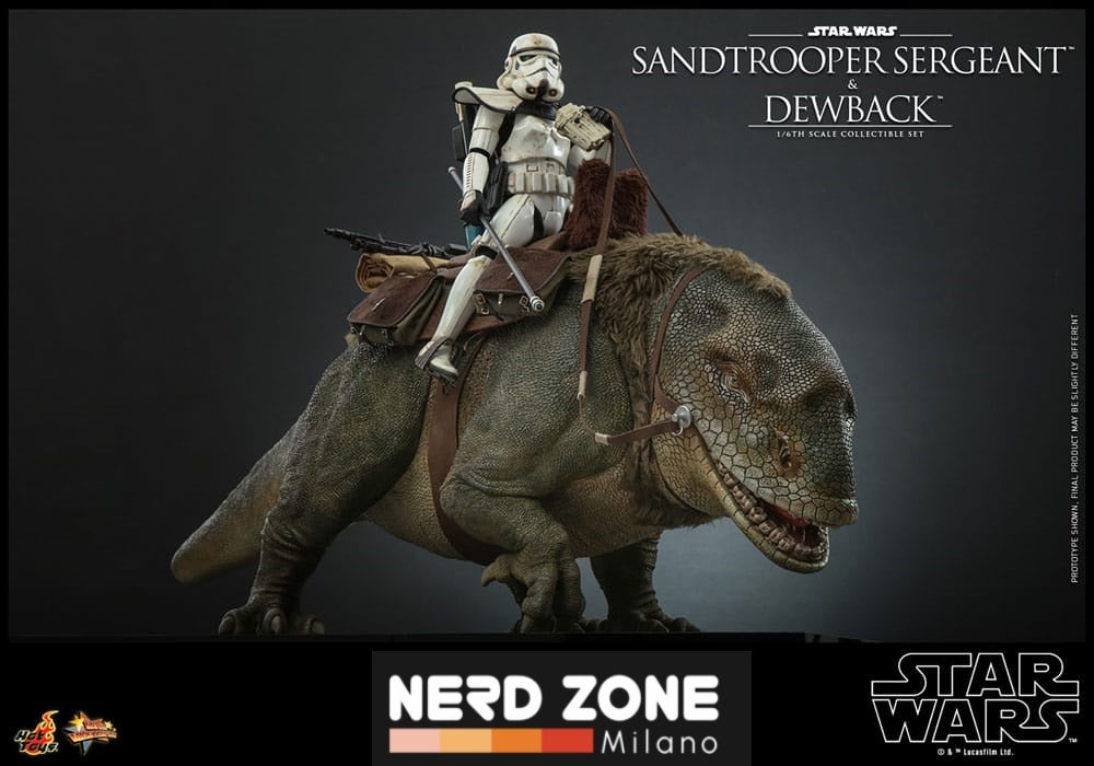 SIDESHOW - Star Wars Episode IV Action Figure 2-Pack 1/6 Sandtrooper Sergeant & Dewback 30 cm