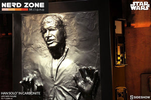 SIDESHOW - Star Wars Life-Size Statue Han Solo in Carbonite 231 cm