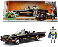 SIMBA TOYS - Batman classic 1966 - Batmobile die-cast 1:24 scale with character