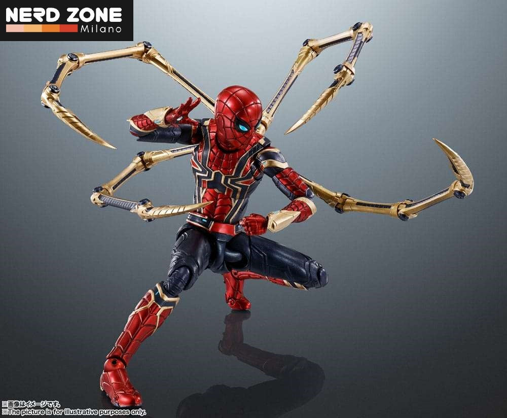 BANDAI - S.H. FIGUARTS Spider-Man No Way Home Iron Spider Shf Reissue