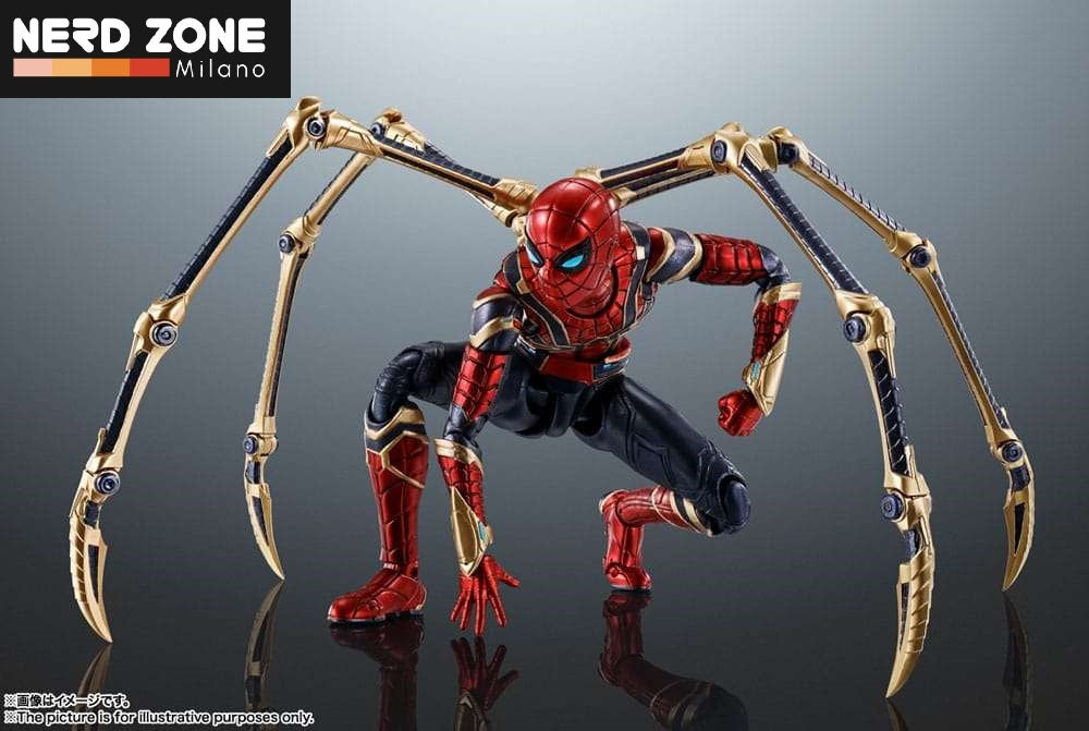 BANDAI - S.H. FIGUARTS Spider-Man No Way Home Iron Spider Shf Reissue