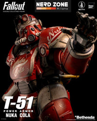 THREEZERO - FALLOUT - Fallout Action Figure 1/6 T-51 Nuka Cola Power Armor 37 cm