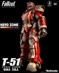 THREEZERO - FALLOUT - Fallout Action Figure 1/6 T-51 Nuka Cola Power Armor 37 cm