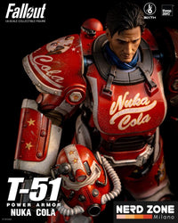 THREEZERO - FALLOUT - Fallout Action Figure 1/6 T-51 Nuka Cola Power Armor 37 cm