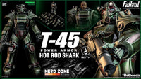 THREEZERO - FALLOUT - T-45 Hot Rod Shark Power Armor 37 cm