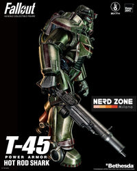 THREEZERO - FALLOUT - T-45 Hot Rod Shark Power Armor 37 cm