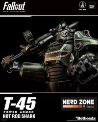 THREEZERO - FALLOUT - T-45 Hot Rod Shark Power Armor 37 cm