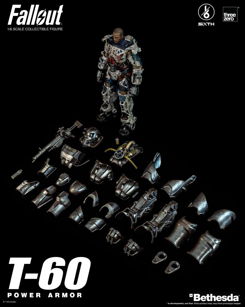 THREEZERO - FALLOUT - T-60 Power Armor 1/6 Action Figure