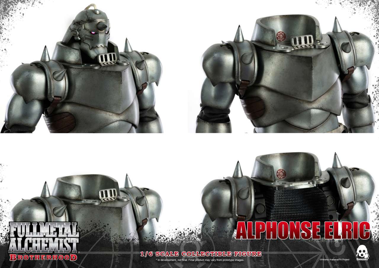 THREEZERO - FULLMETAL ALCHEMIST: Brotherhood - Alphonse Elric 1/6 Action Figure