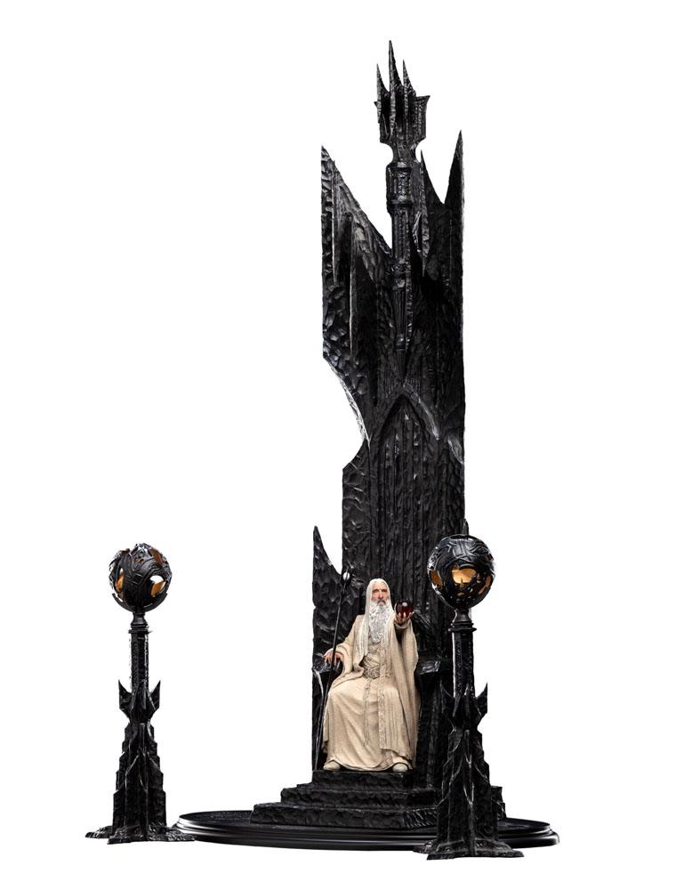 WETA – The Lord of the Rings Statue 1/6 Saruman the White on Throne 110 cm