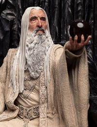 WETA – The Lord of the Rings Statue 1/6 Saruman the White on Throne 110 cm