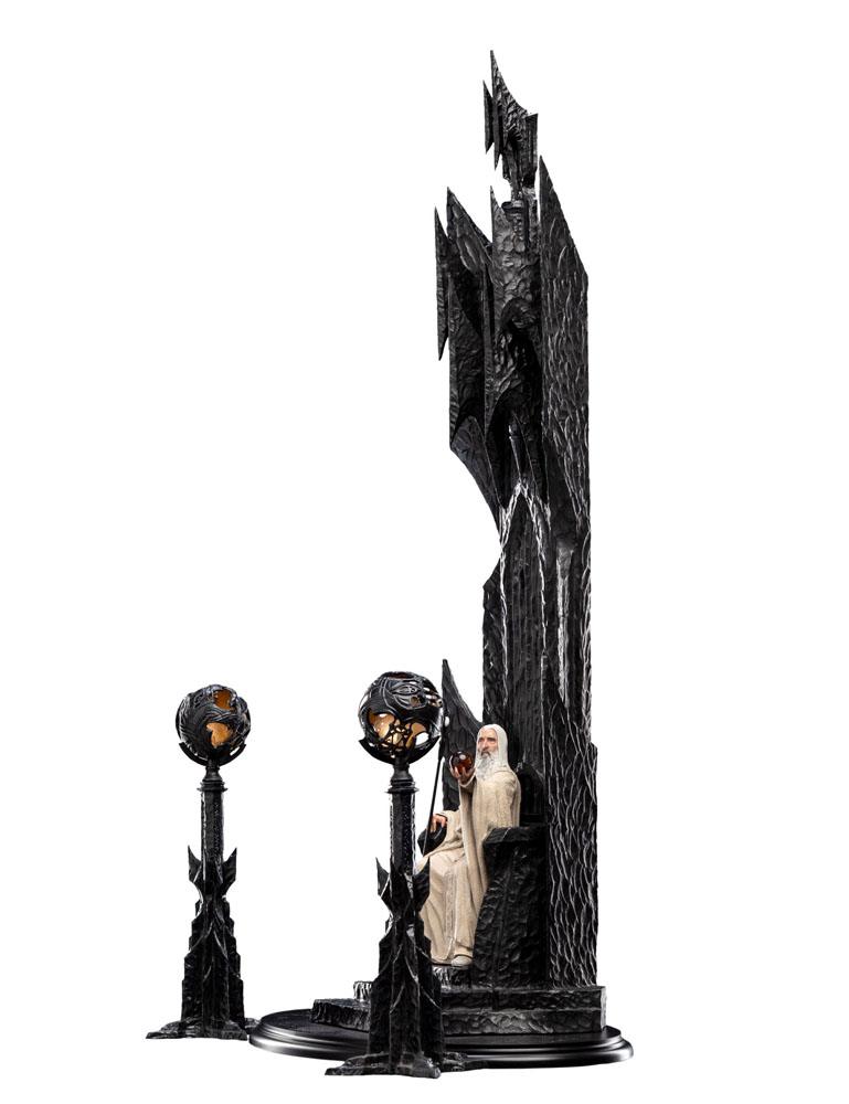 WETA – The Lord of the Rings Statue 1/6 Saruman the White on Throne 110 cm